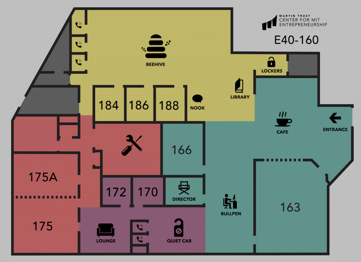 Trust Center map of space